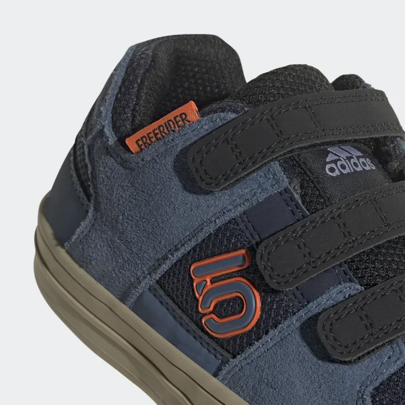 Five Ten Freerider Kids VSC Mountain Bike Flat Shoes - Blue Tan Black-7